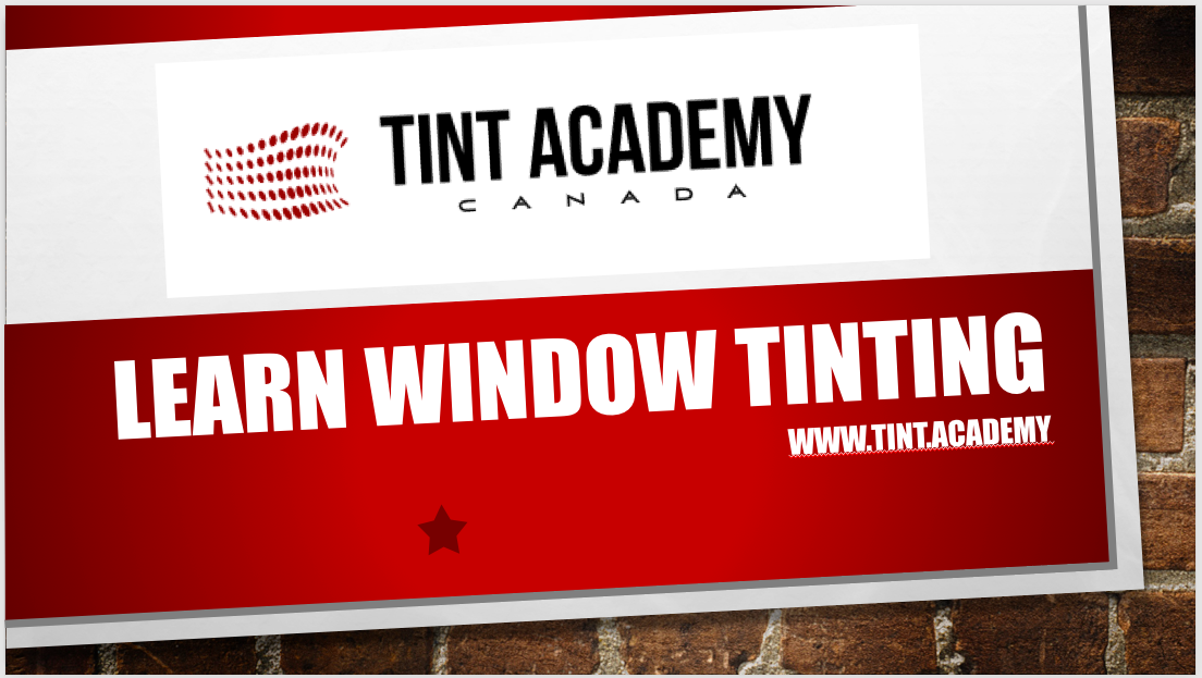 Window tinting Course Ontario